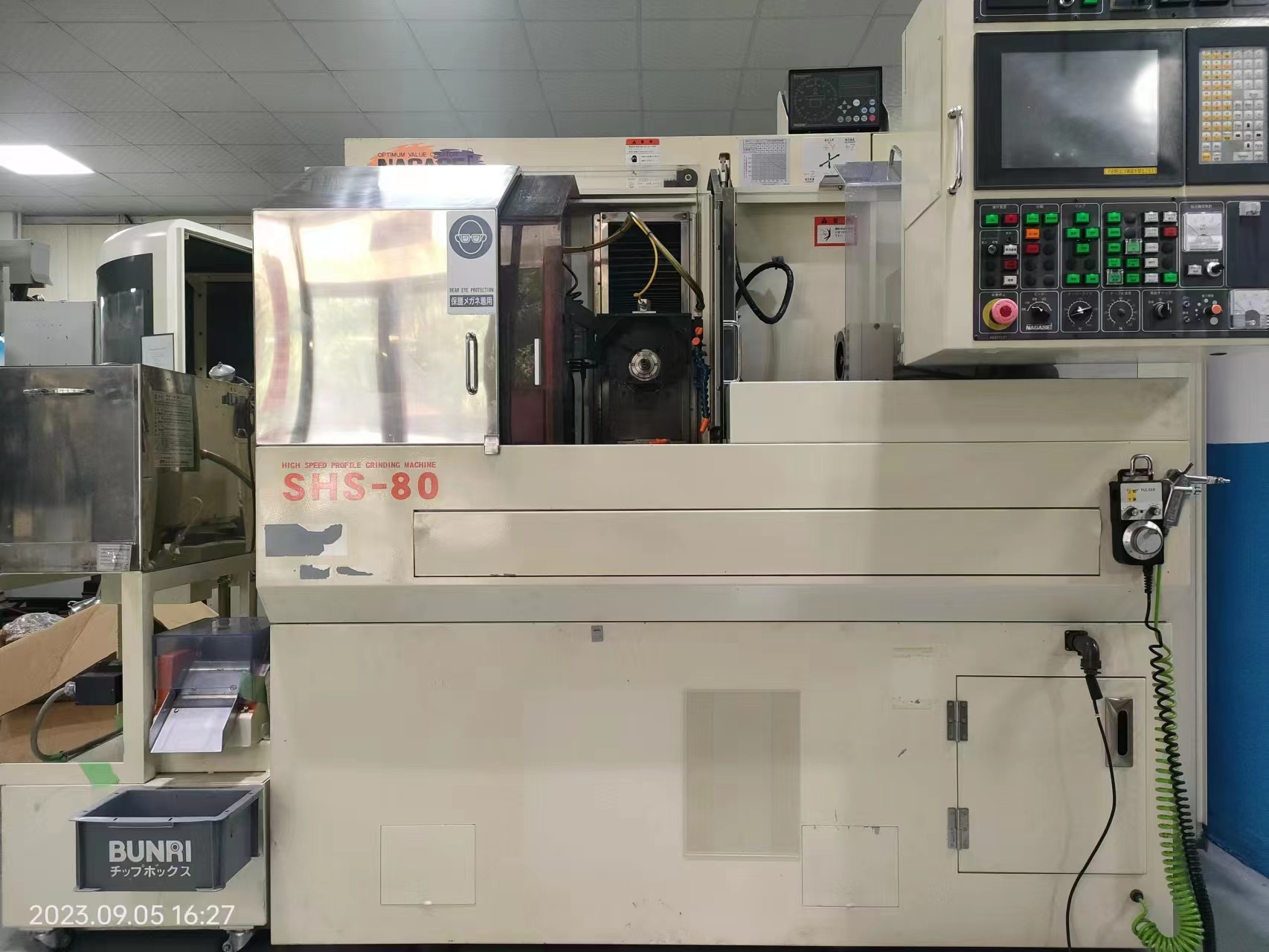 Used NAGASE SHS-80 Profile Grinding Machine Japan