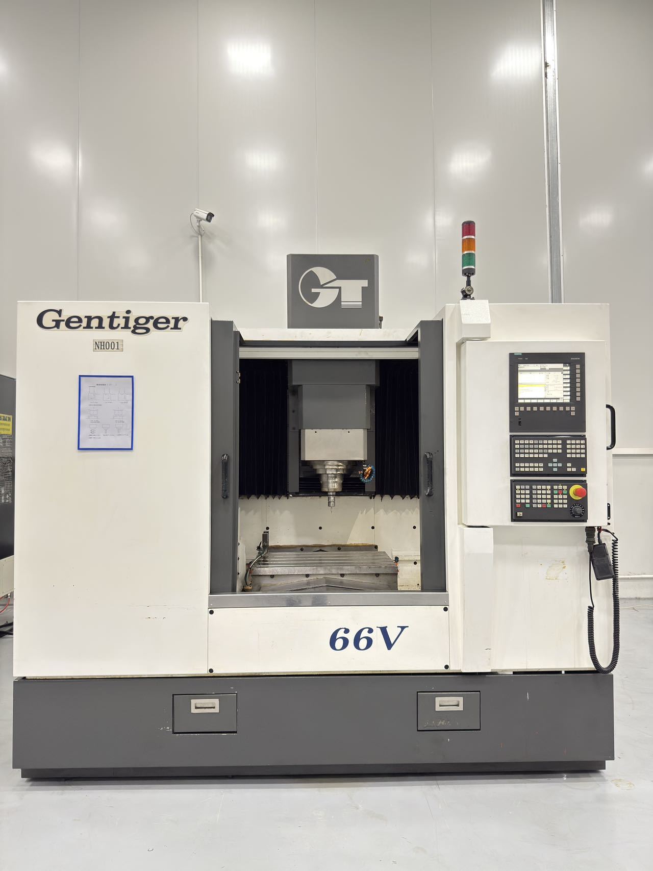 Used Gentiger GT-66V CNC Machining Center