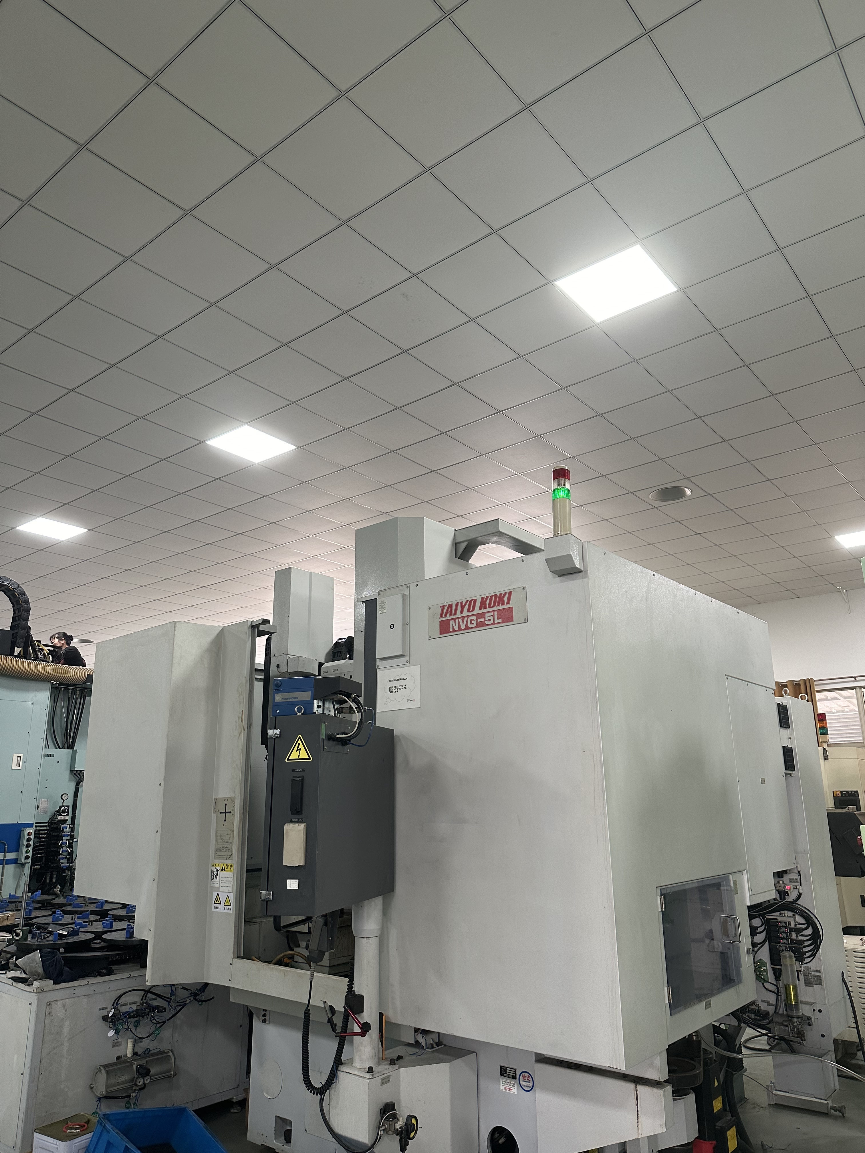 Used TAIYO KOKI NVG-5L CNC Vertical Grinder for Sale