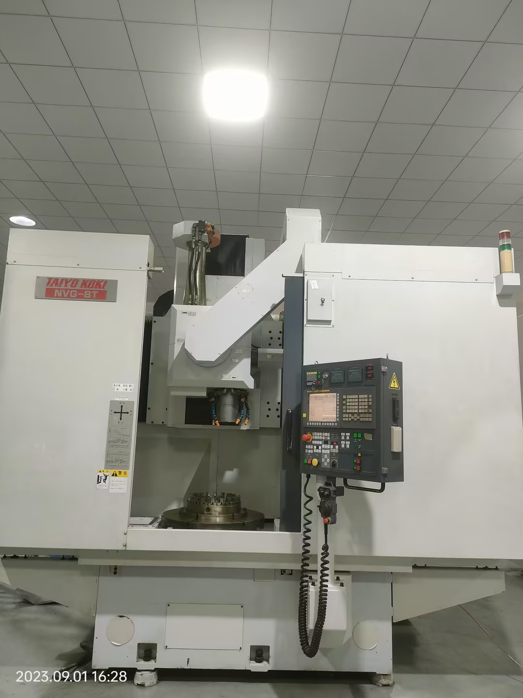 Used TAIYO KOKI NVG-8T CNC Vertical Grinder