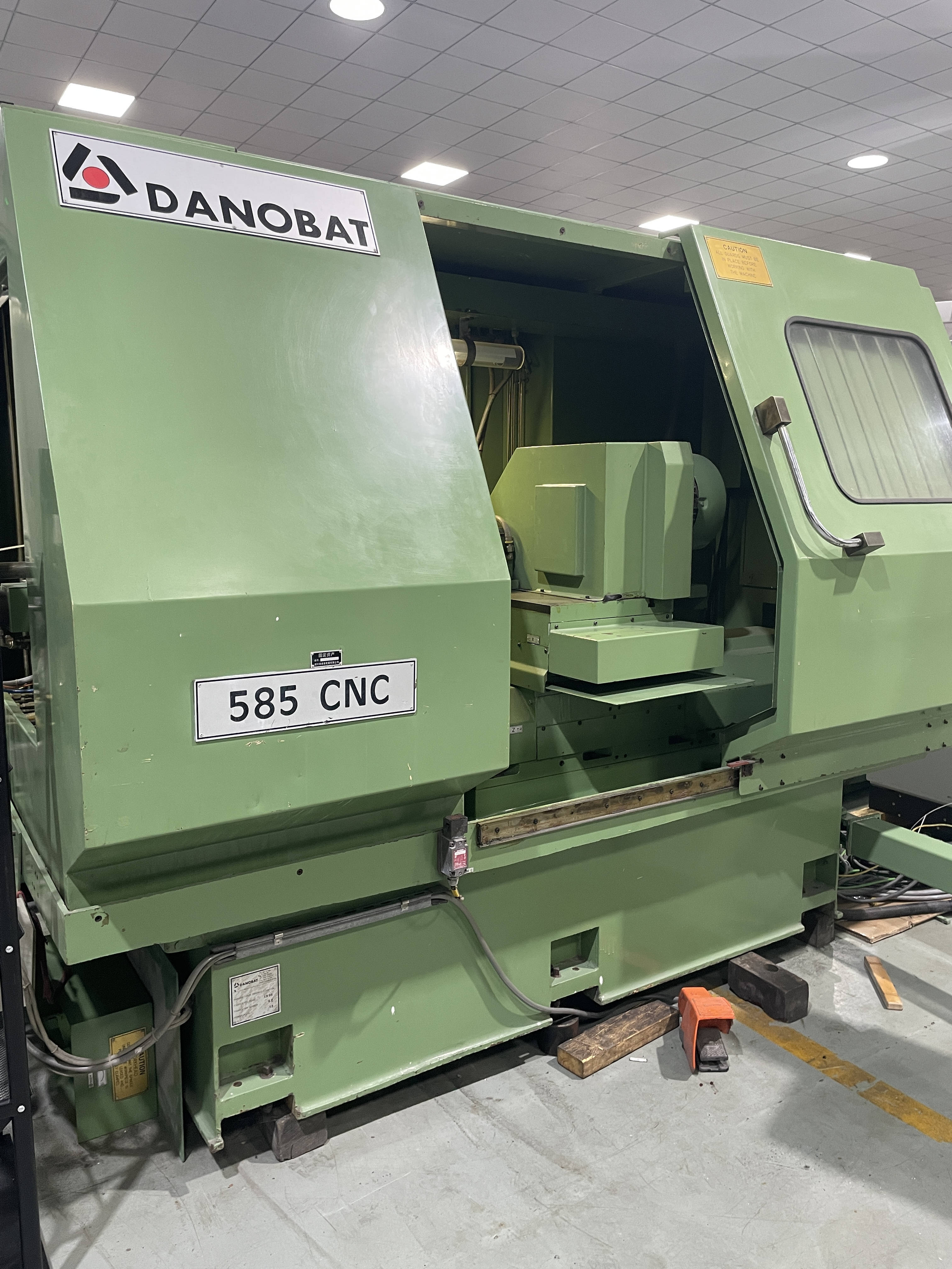 Used DANOBAT 585 CNC ID/OD Grinder for Sale