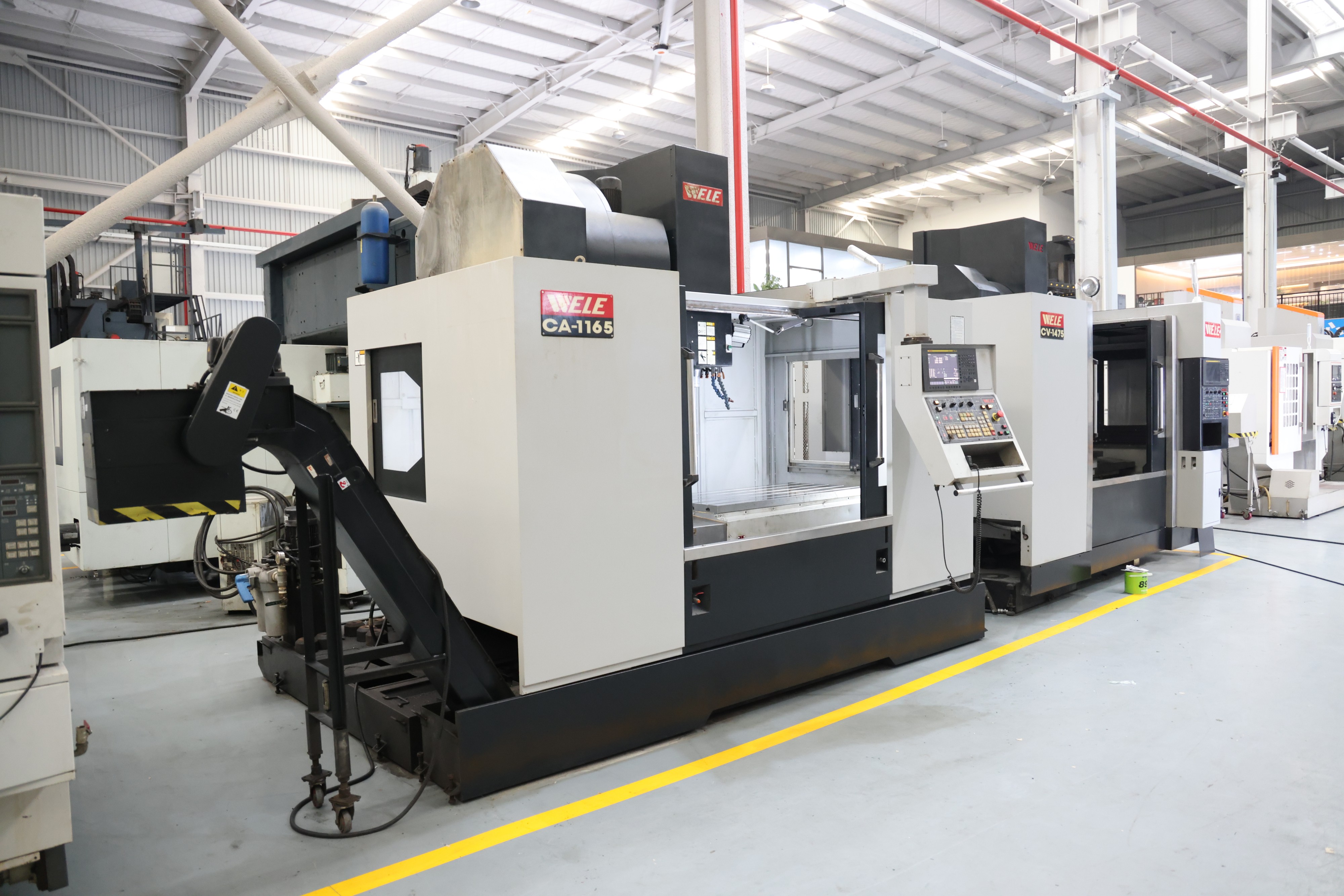 Used WELE CA-1165 CNC Vertical Machining Center