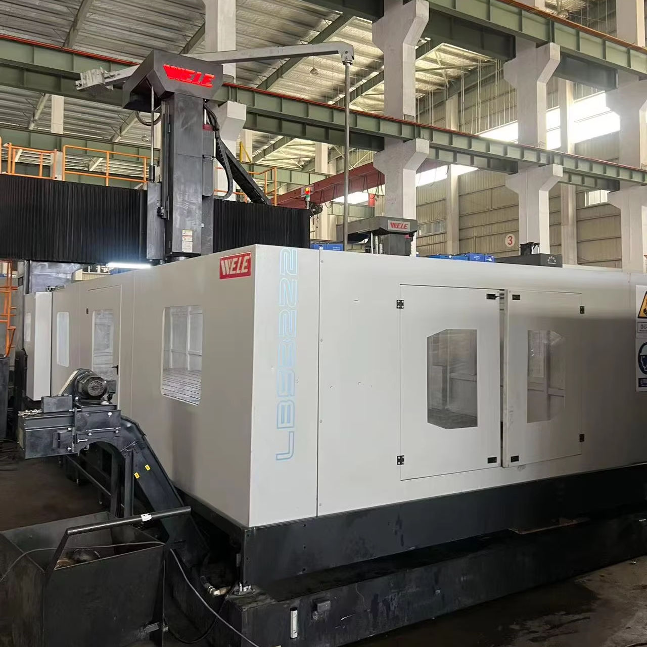 Used WELE LB 532Z2 CNC Gantry Machining Center FANUC 31i