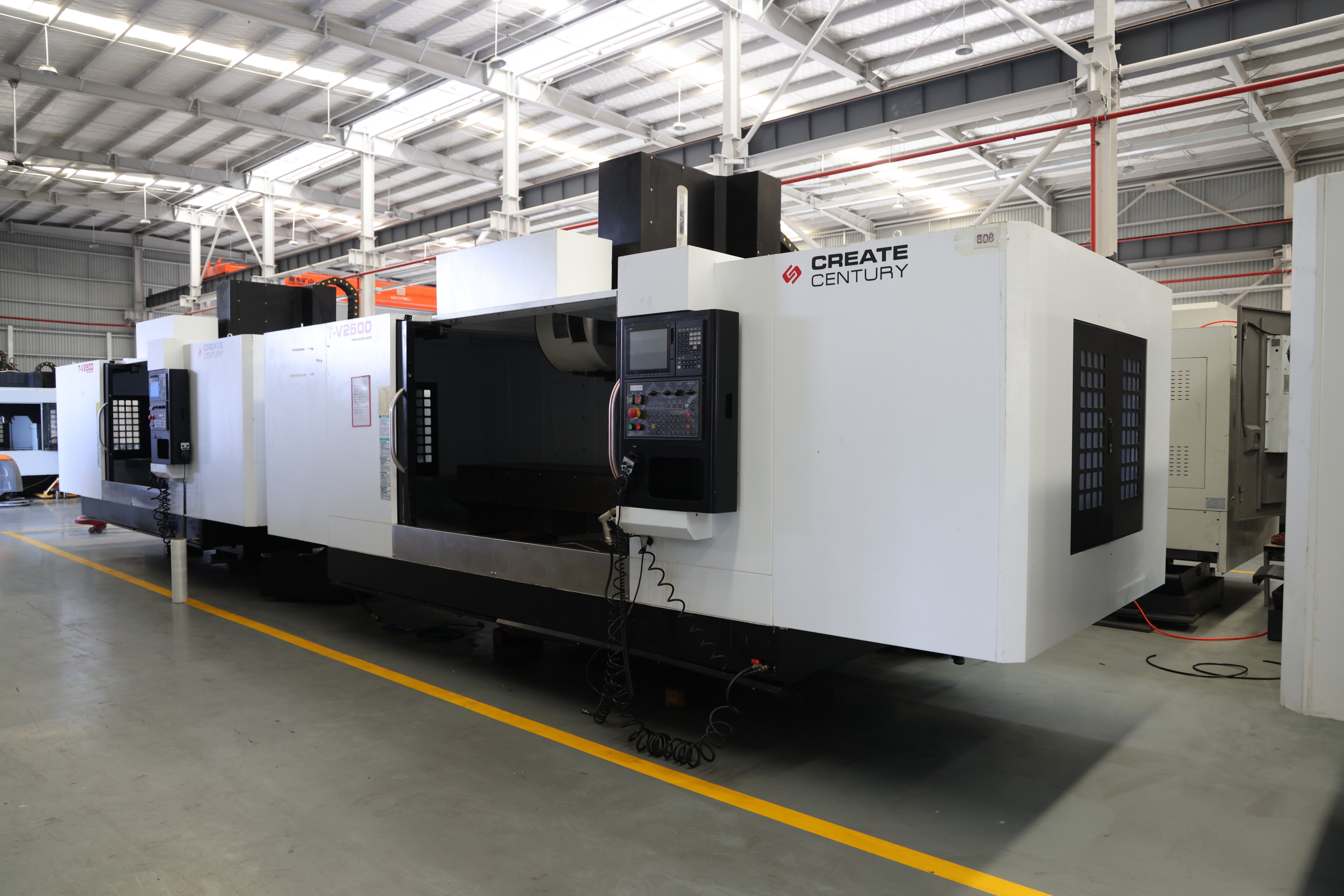 Used TAIKAN T-V2500 CNC Vertical Machining Center Mitsubishi M80