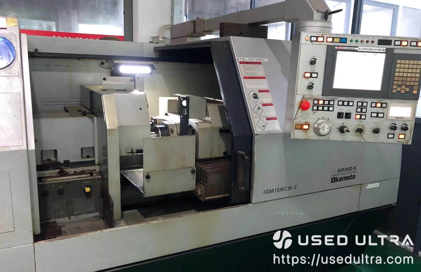 Used Japanese Okamoto IGM15NCIII-2
