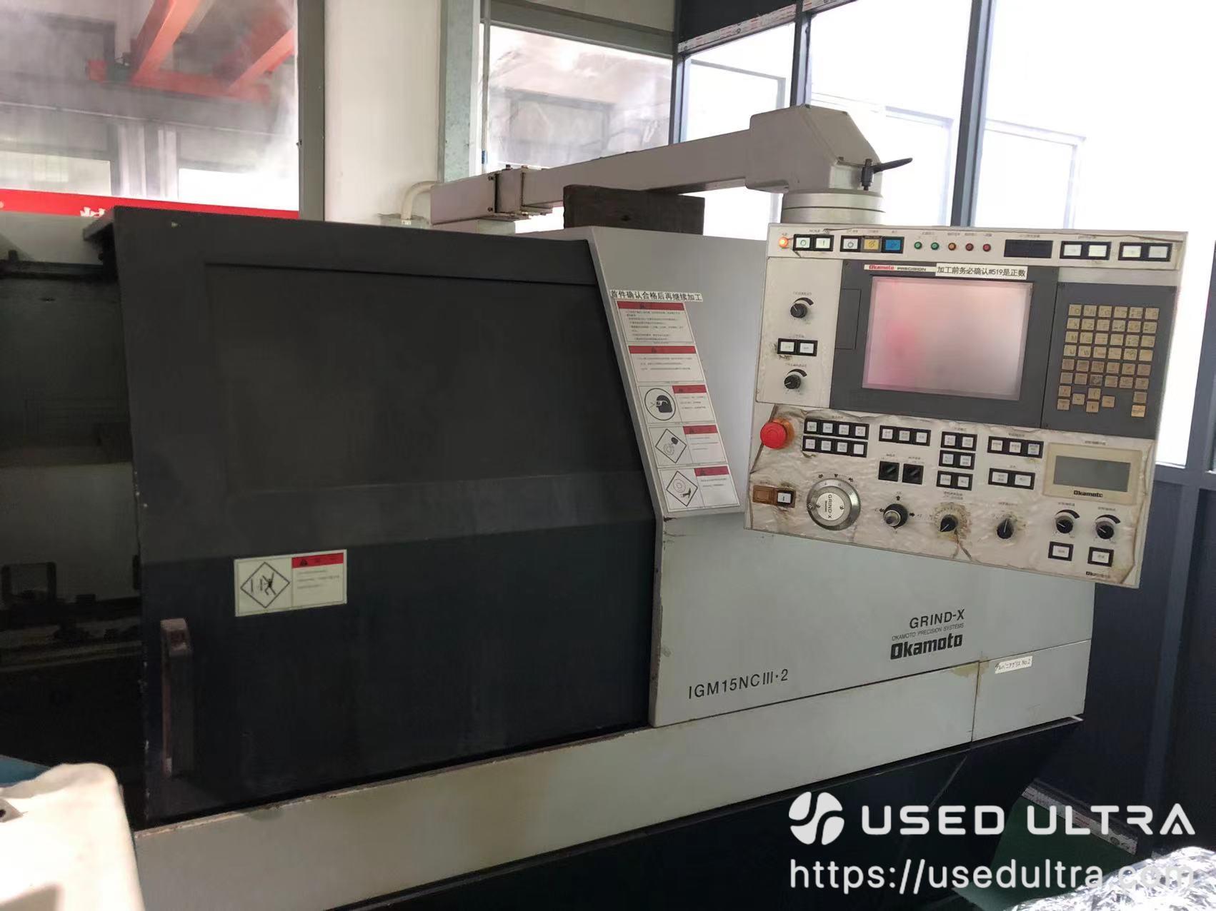 Used Okamoto IGM15NCIII-2 CNC Internal Grinder